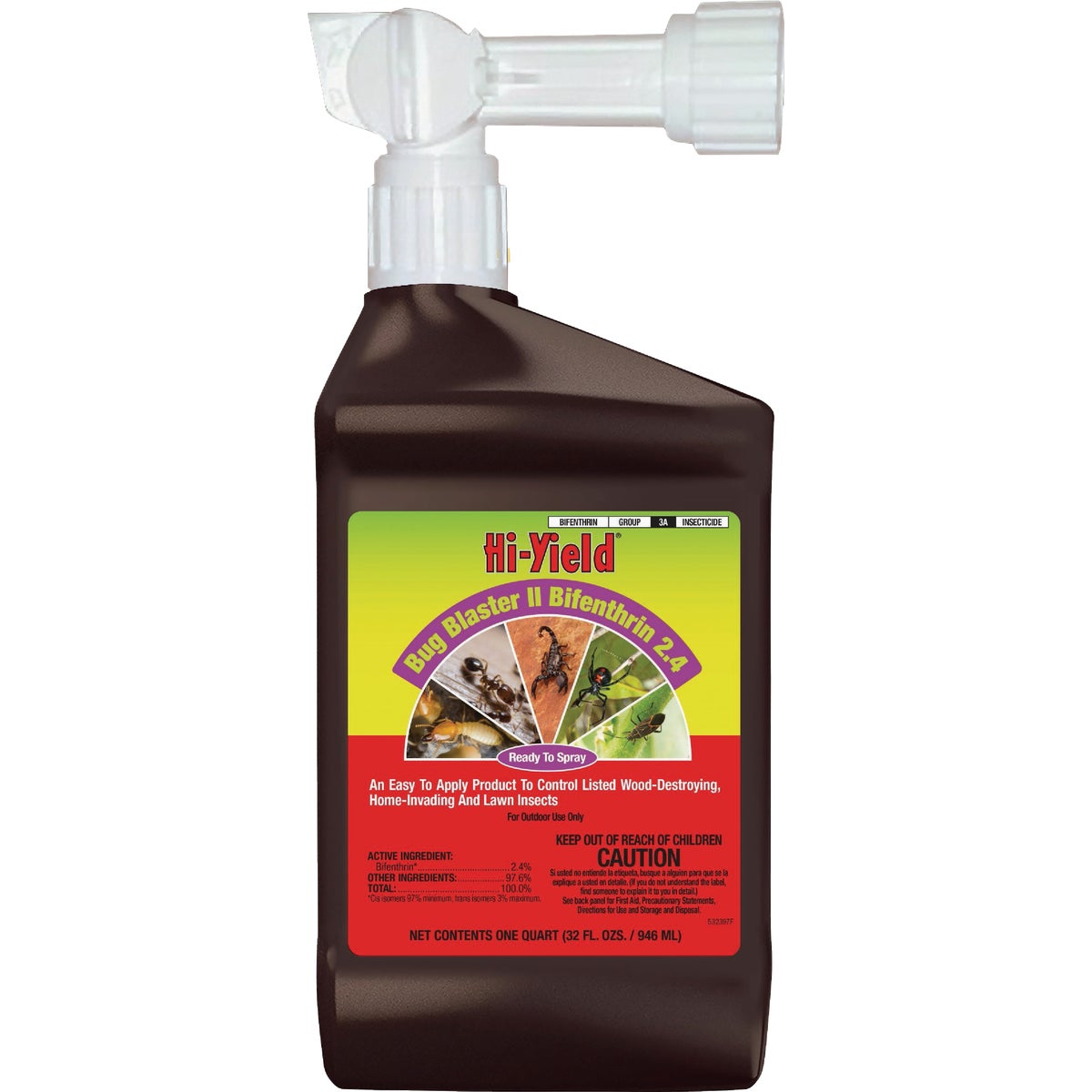 Hi-Yield Bug Blaster II 32 Oz. Ready To Spray Hose End Insect Killer Image 1