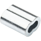 Campbell 1/8 In. Aluminum Cable Ferrules (50-Pack) Image 1