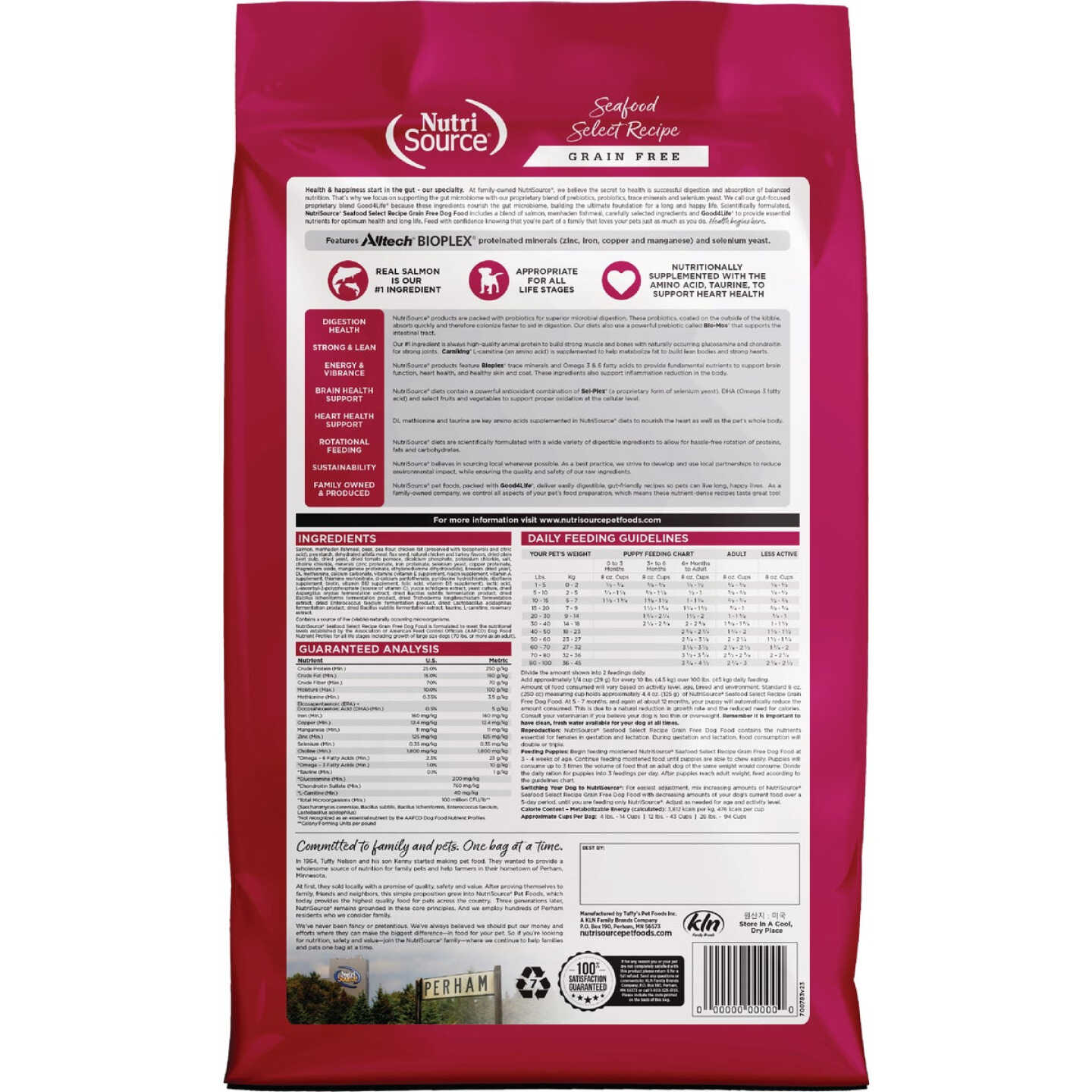 NutriSource 26 Lb. Seafood Select Recipe Grain Free Dog Food Image 7