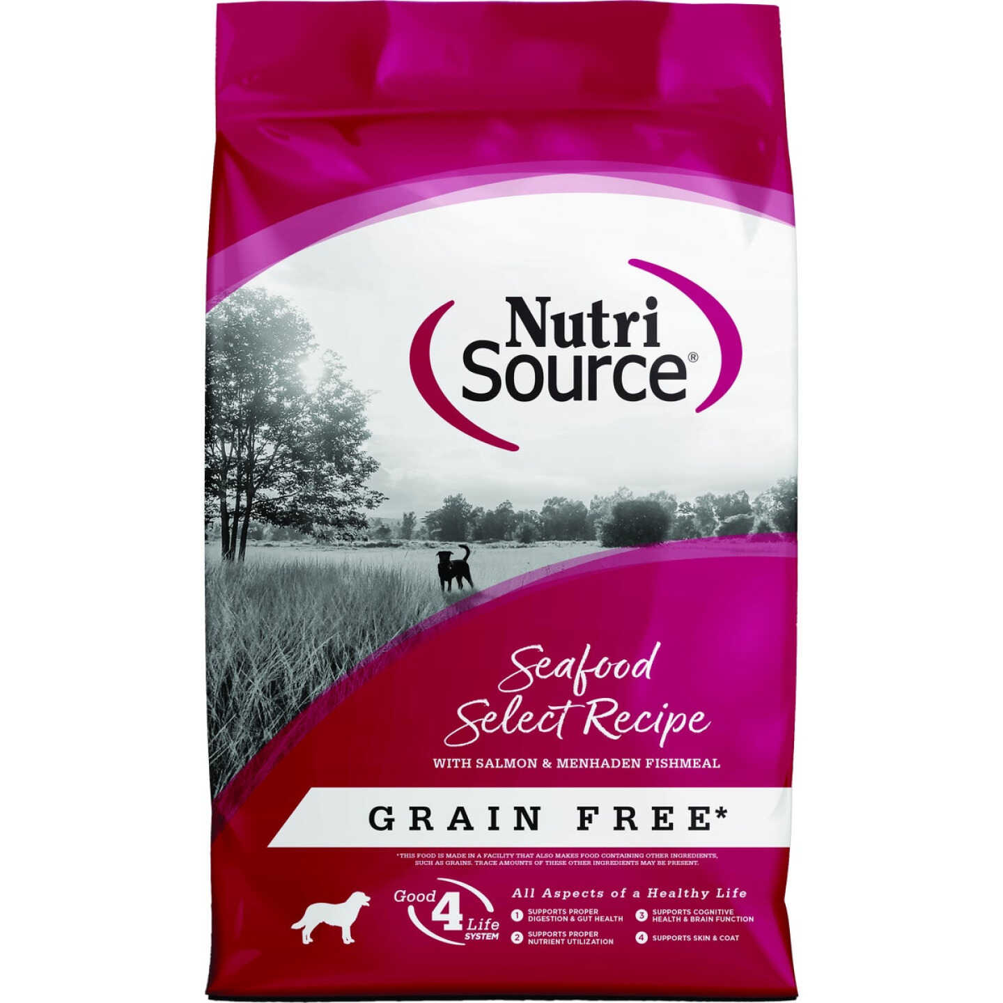 NutriSource 26 Lb. Seafood Select Recipe Grain Free Dog Food Image 1