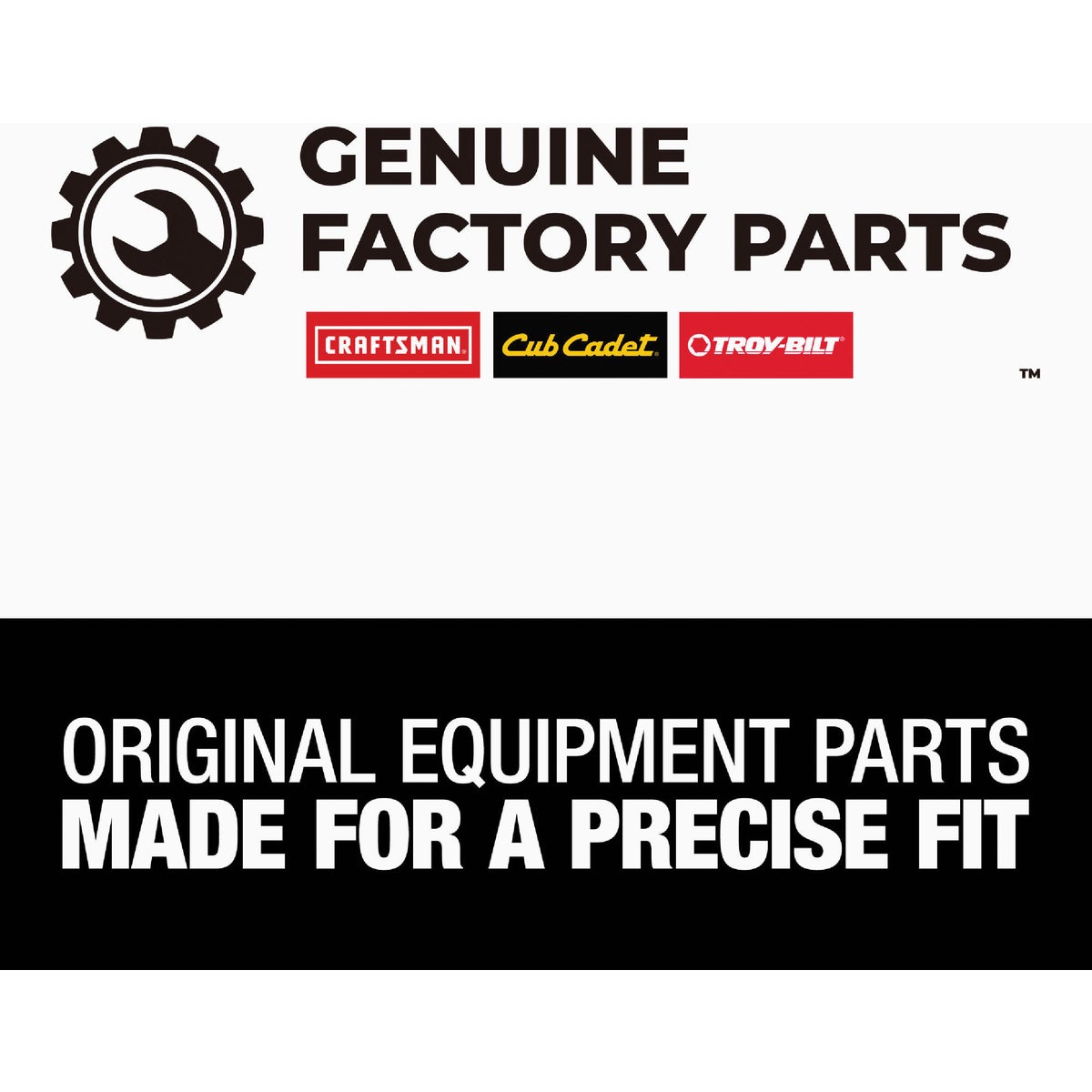 Genuine Factory Parts 46 In. Drive Belt for Lawn Tractors with Variable Speed Drive Image 3