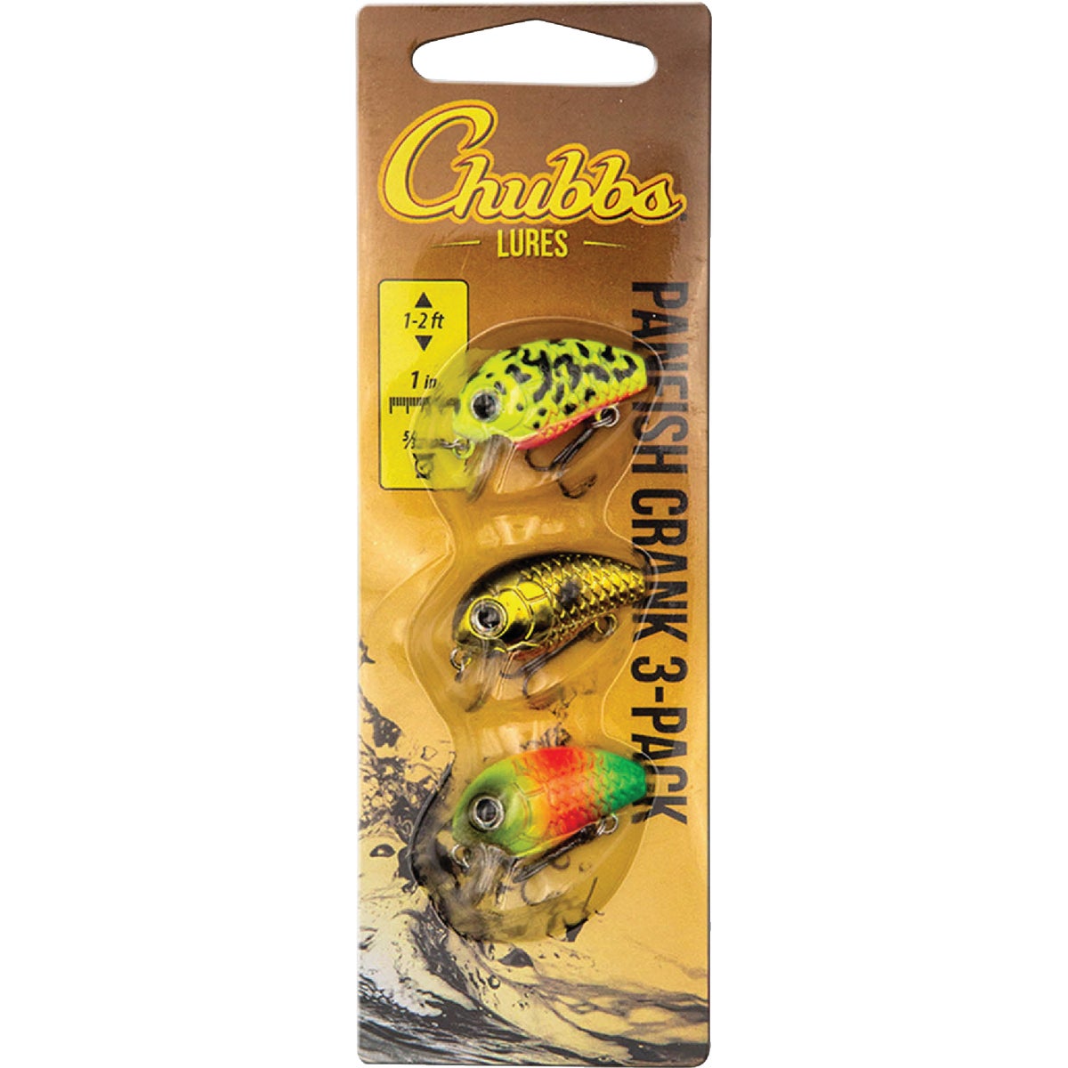 Chubbs Panfish Crank Pro Pack (3-Pack)