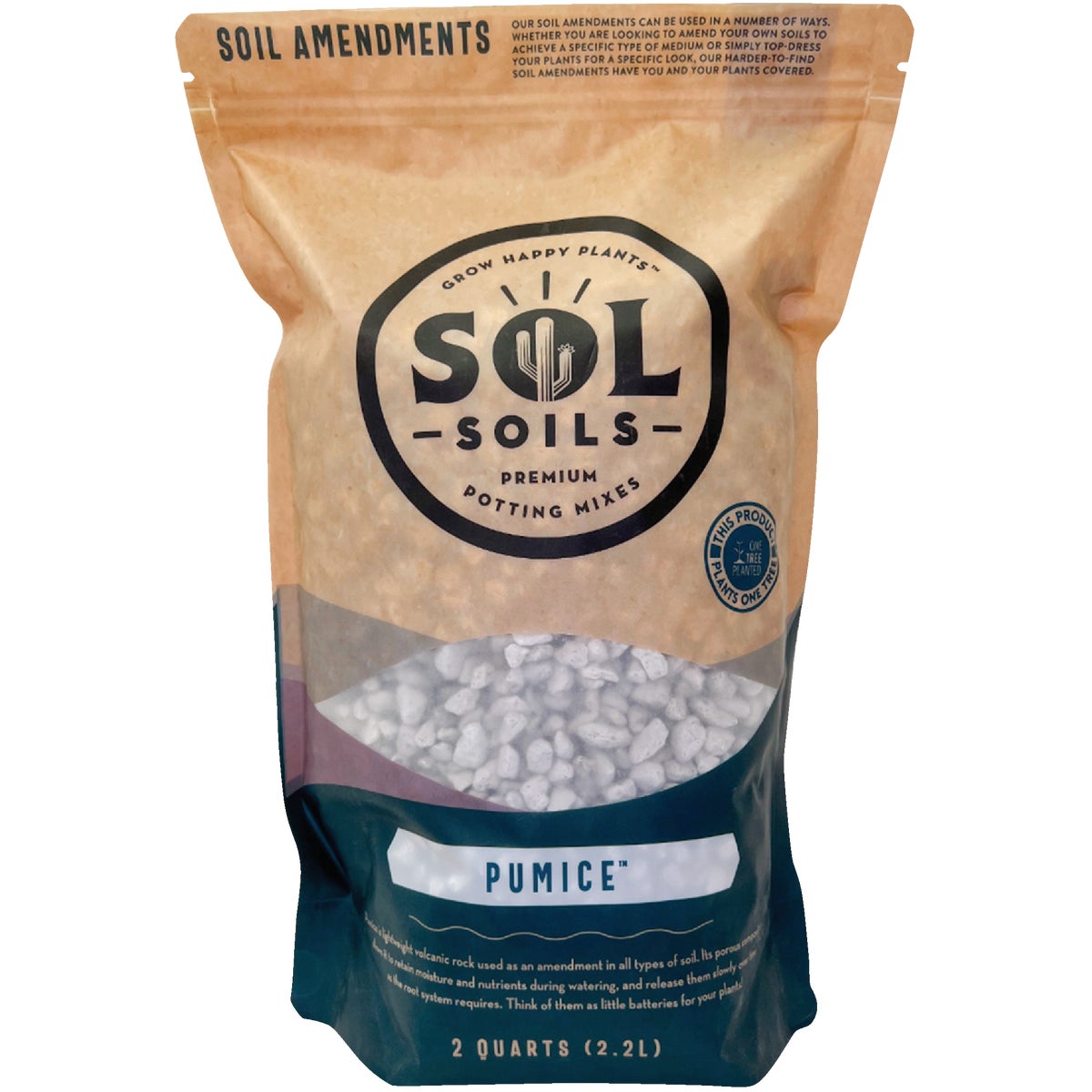 Sol Soils 2 Qt. Pumice