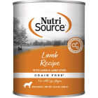 NutriSource 12.3 Oz. Lamb Recipe Grain Free Wet Dog Food Image 1