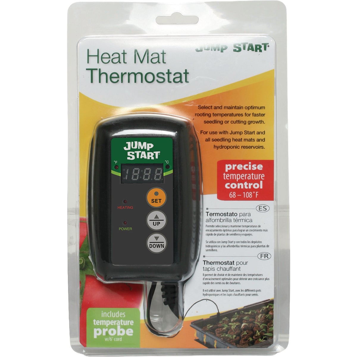 Hydrofarm Jump Start Digital Plant Heat Mat Temperature Control Image 2