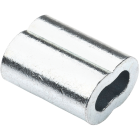Campbell 3/16 In. Aluminum Cable Ferrules (50-Pack) Image 1