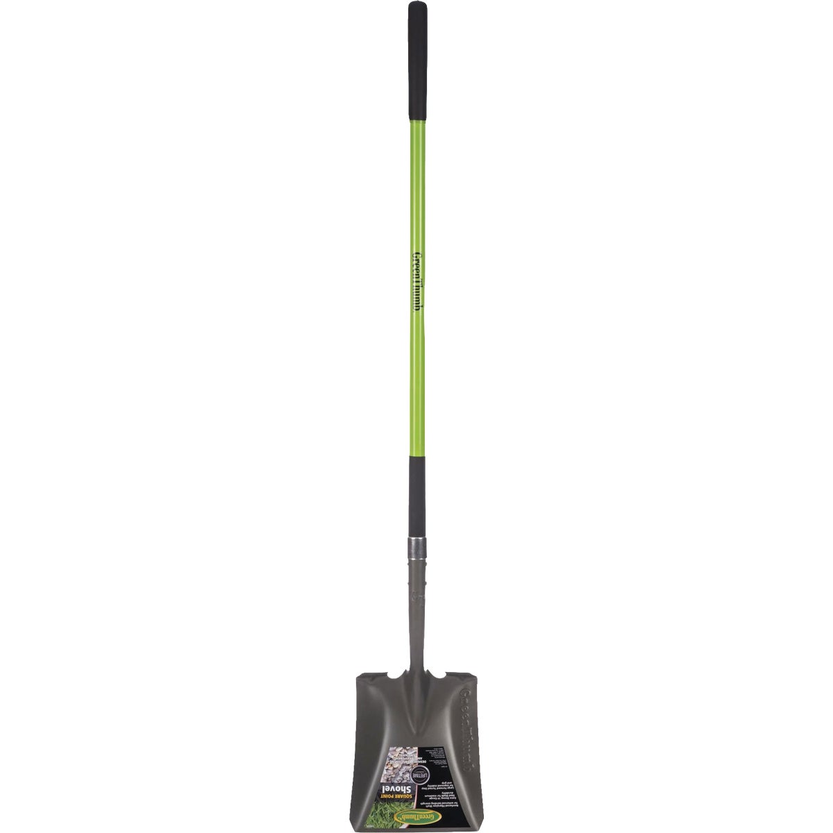 Green Thumb 48 In. Fiberglass Handle Square Point Shovel