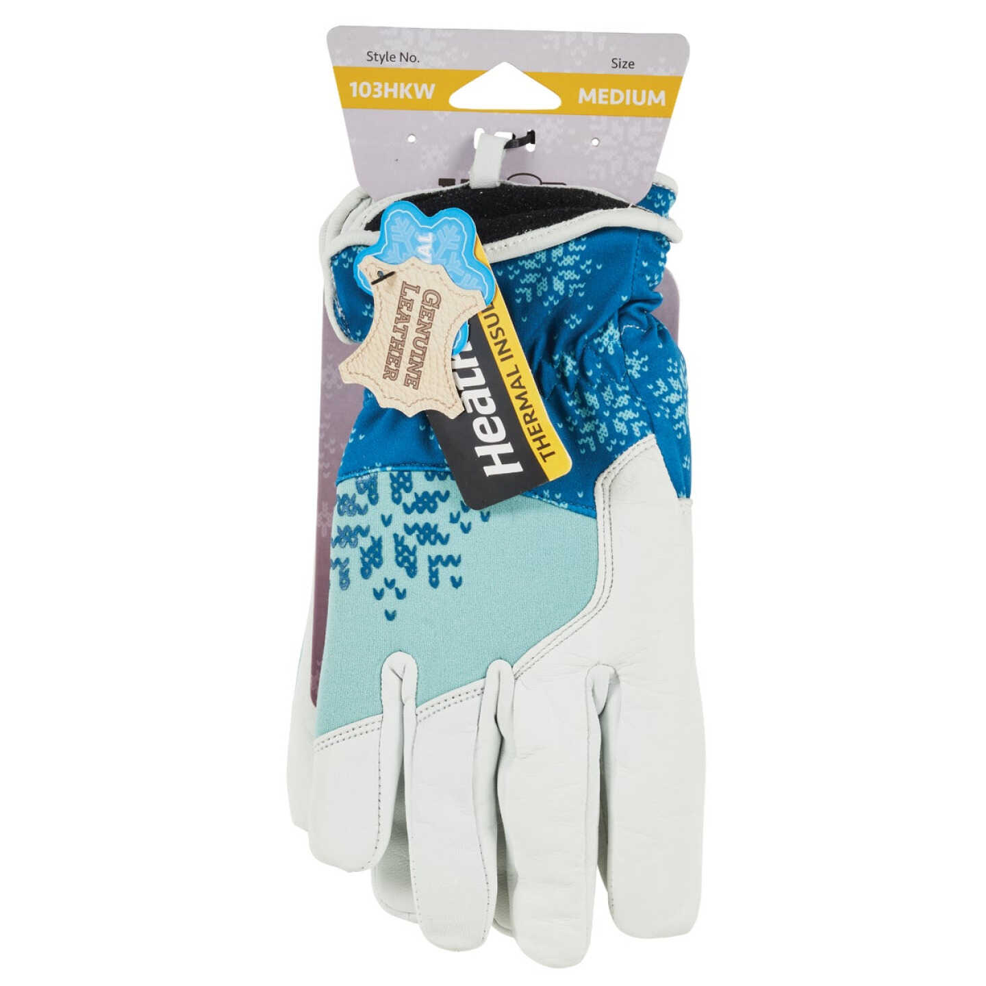 KincoPro Women's Medium Pearl Premium Grain Goatskin Thermal Insulated Glove Image 2