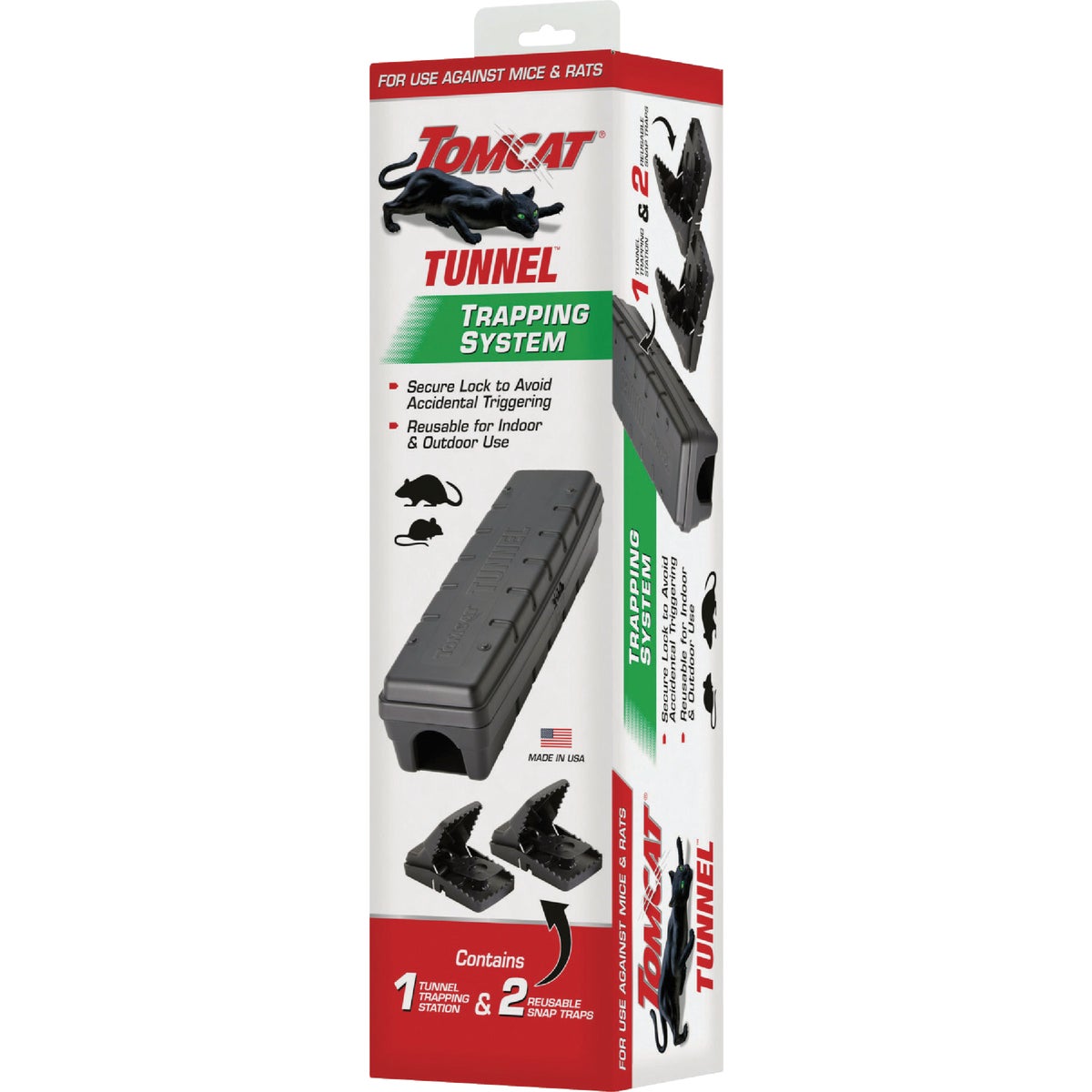 Tomcat Tunnel Trapping System 1 Tunnel + 2 Snap Traps Image 6