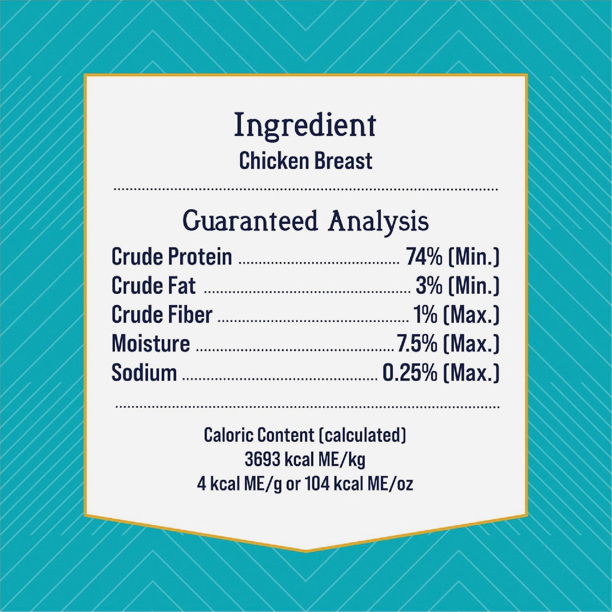 Stewart 3 Oz. Pouch Freeze-Dried Chicken Breast Dog Treats Image 2