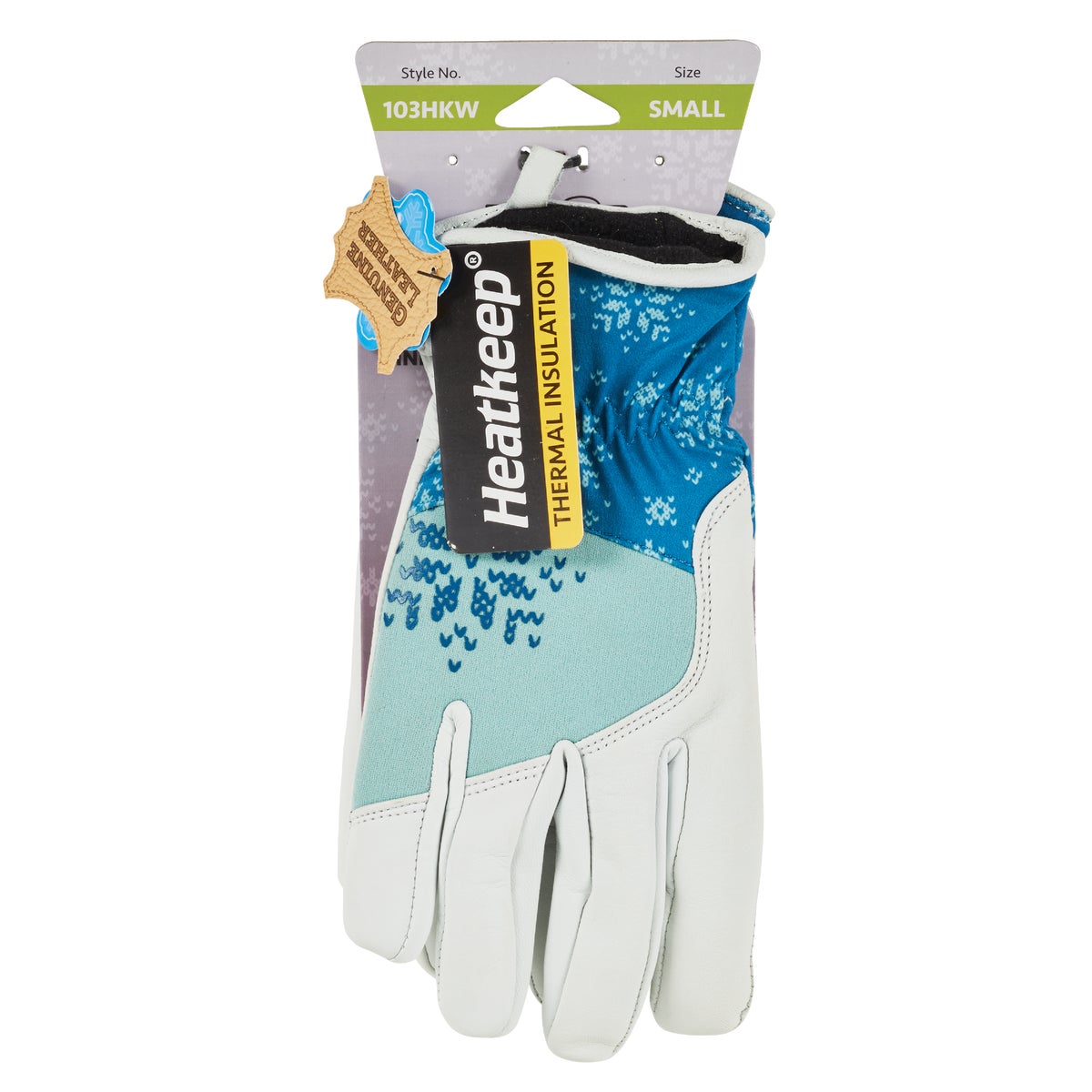 KincoPro Women's Small Pearl Premium Grain Goatskin Thermal Insulated Glove Image 2