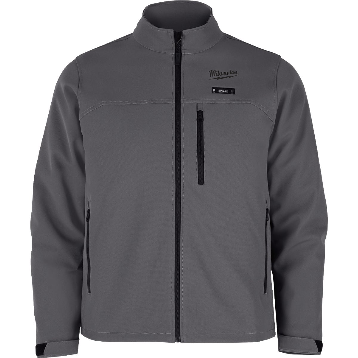 Milwaukee M12 TOUGHSHELL Men's Gray Cordless Heated Jacket, 2XL