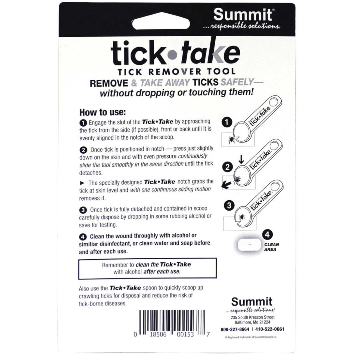 Summit Tick Take Tick Remover Tool (3-Pack) Image 3