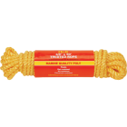 Do it Best 3/8 In. x 50 Ft. Yellow Twisted Polypropylene Packaged Rope Image 1