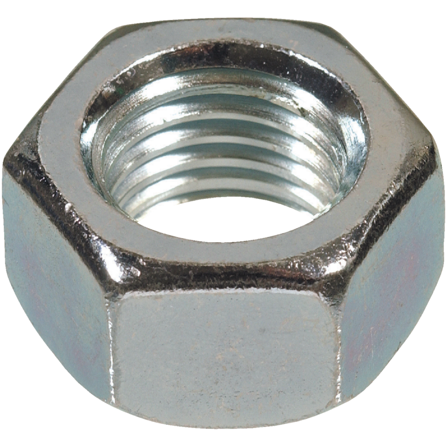 Hillman 1 In. 8 tpi Grade 2 Zinc Hex Nuts (10-Count) Image 1