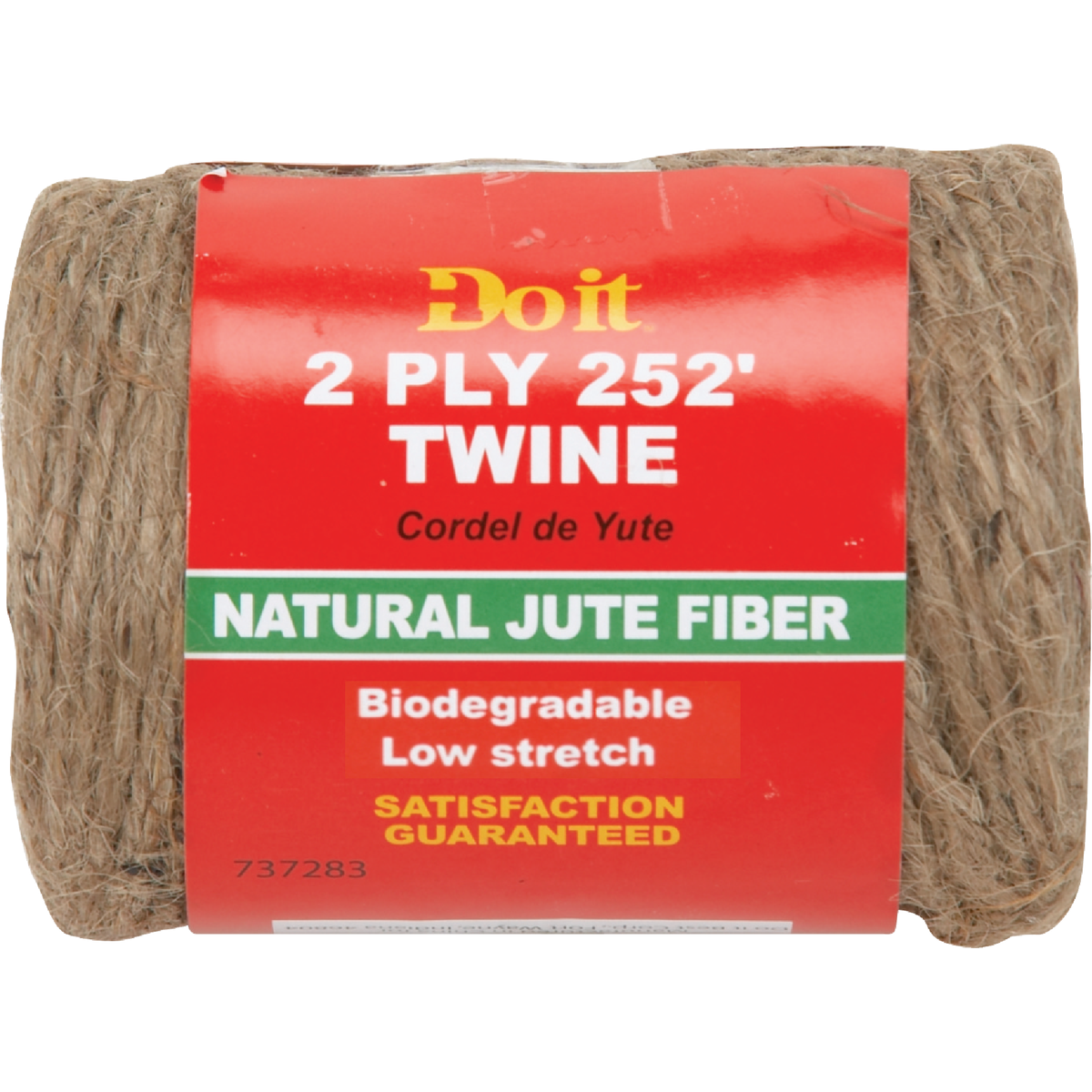 Do it Best 2-Ply x 252 Ft. Brown Jute Biodegradable Twine Image 1