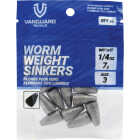 Vanguard 1/4 Oz. Worm Weights (10-Pack) Image 1
