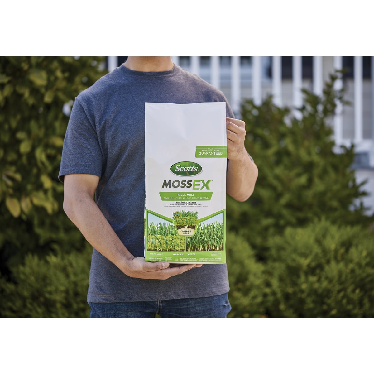 Scotts MossEx 18.37 Lb. 5000 Sq. Ft. Moss Killer For Lawns  Image 2