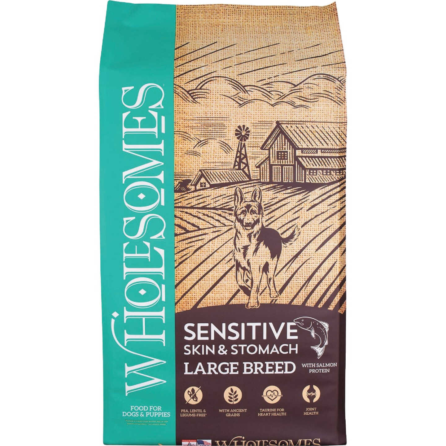 Wholesomes Sensitive 30 Lb. Large Breed Dry Dog Food Image 1