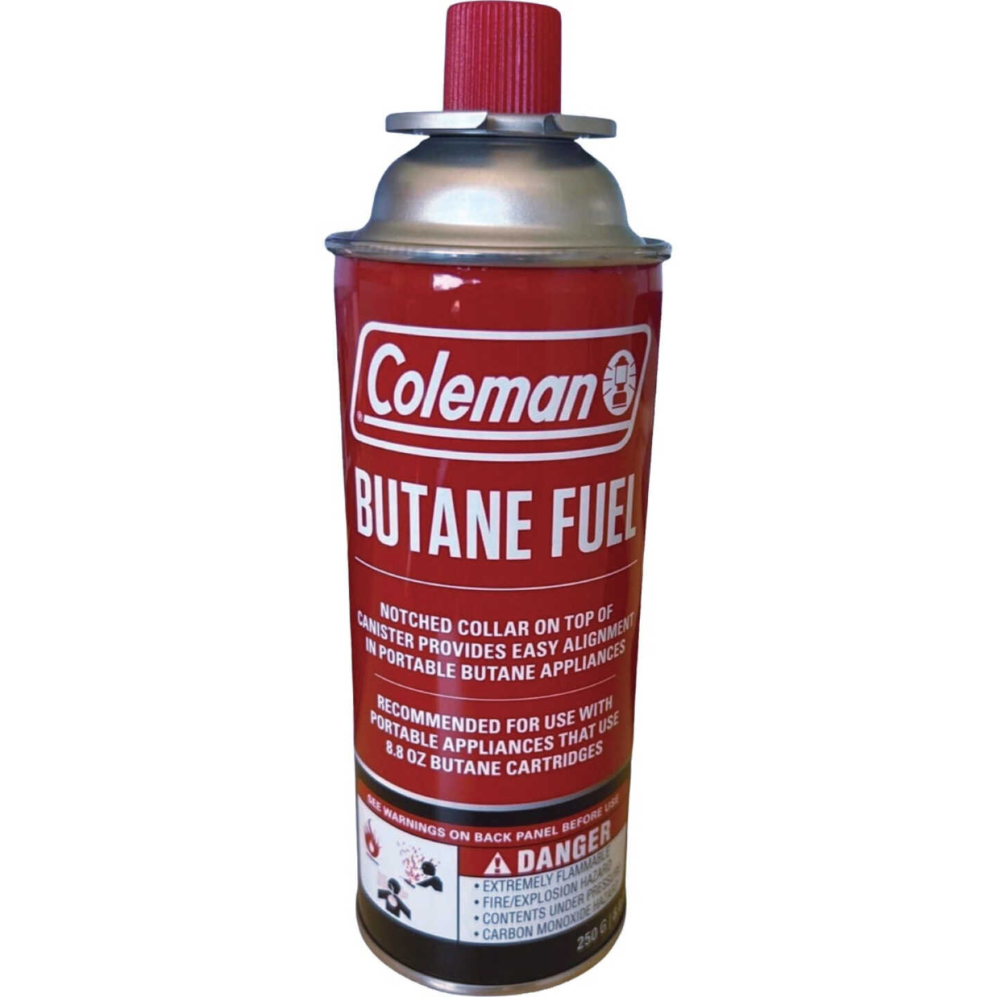 Coleman 8.8 Oz. Butane Canister for Portable Appliances & Stoves Image 1