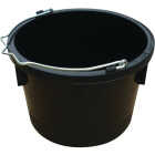 Master Rancher 8 Qt. Black Resin Utility Bucket Image 1