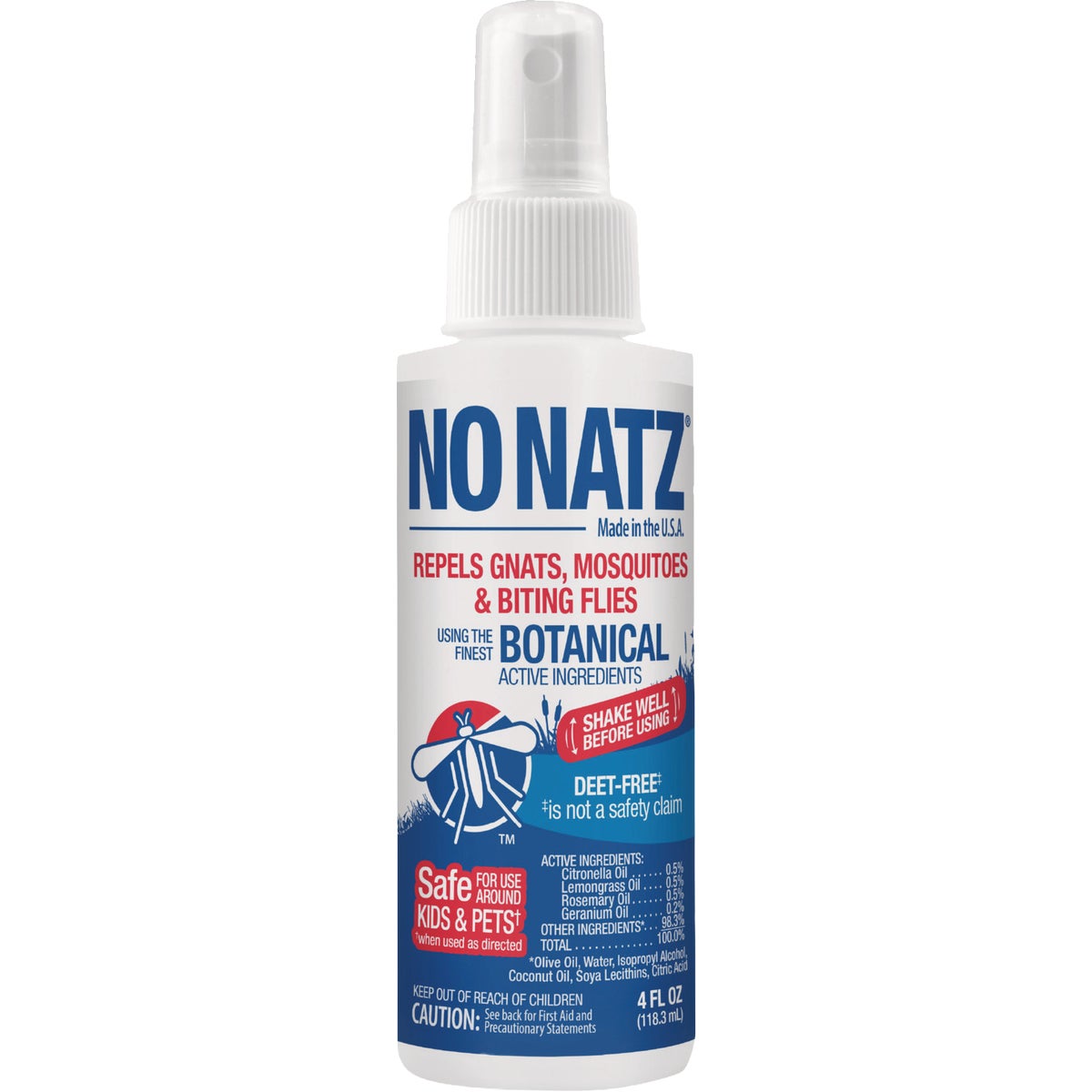 No Natz 4 Oz. Pump Spray Insect Repellent