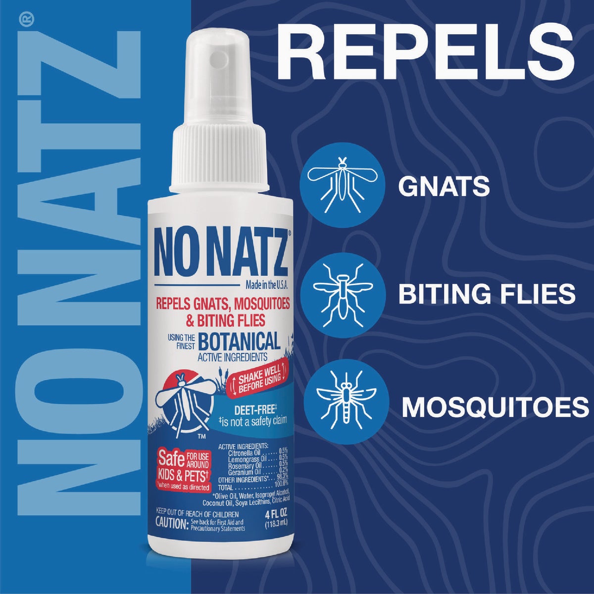 No Natz 4 Oz. Pump Spray Insect Repellent Image 4