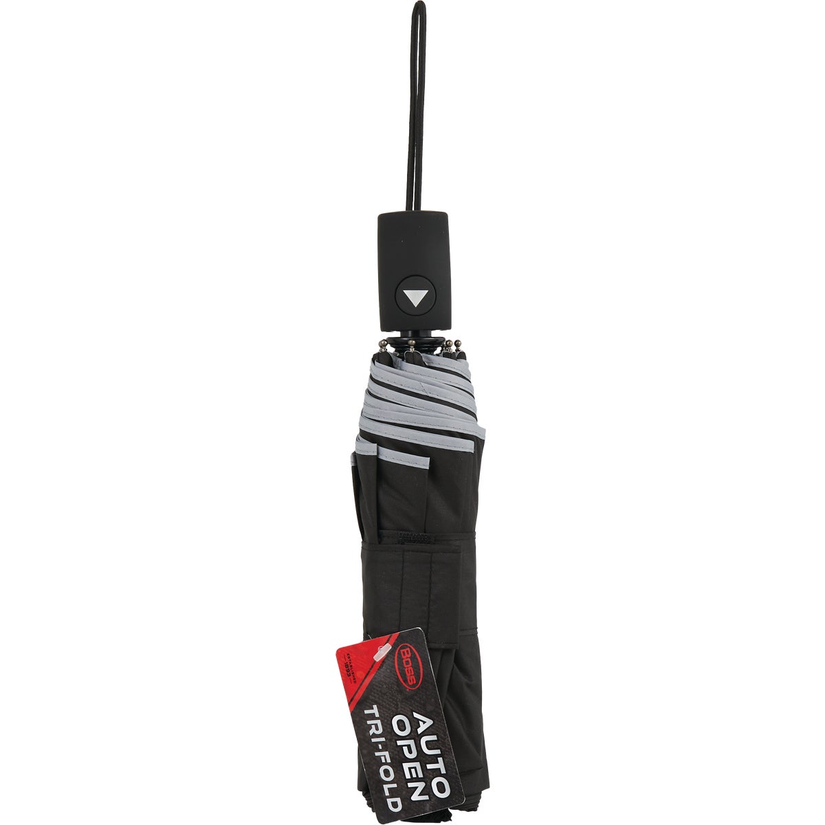 West Chester 40 In. Black Tri-Fold Umbrella Image 2