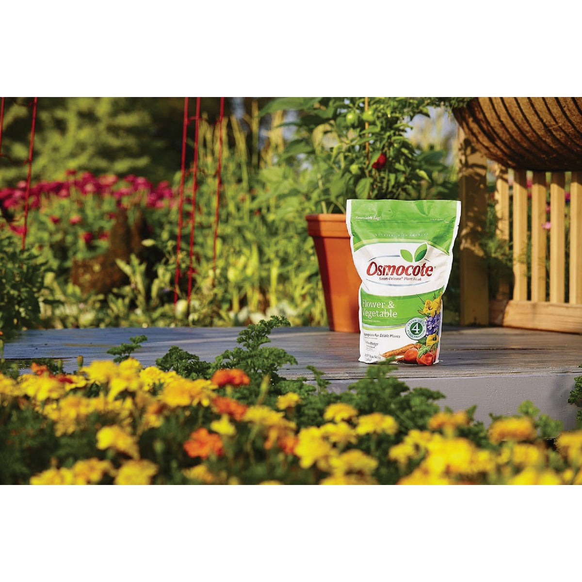Osmocote Smart-Release 8 Lb. Flower & Vegetable Plant Food Image 3