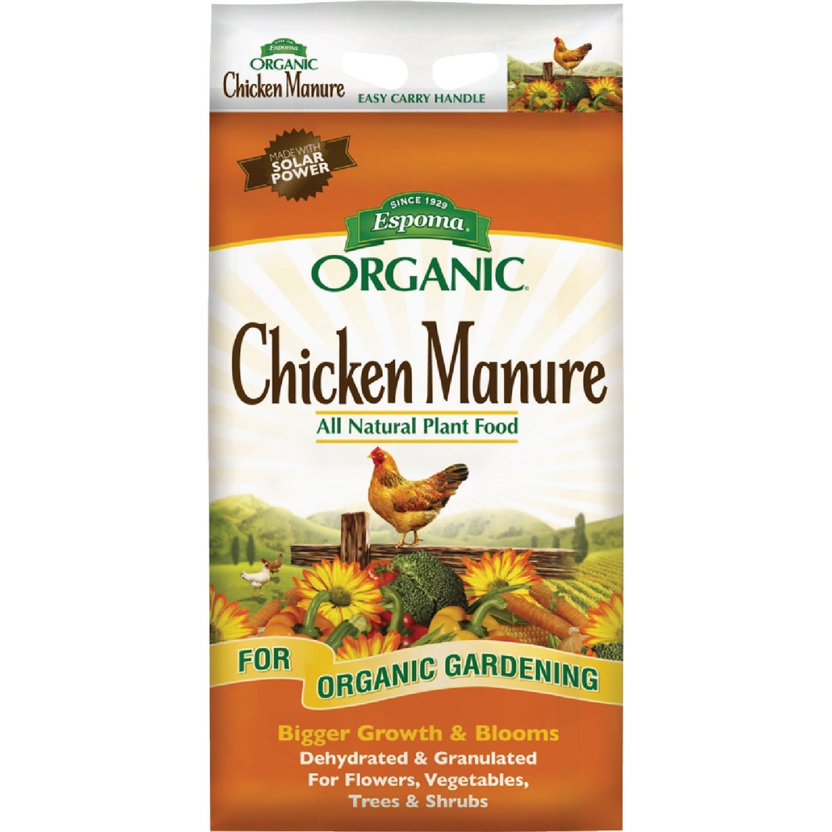 Espoma Organic 25 Lb. Chicken Manure Plant Food