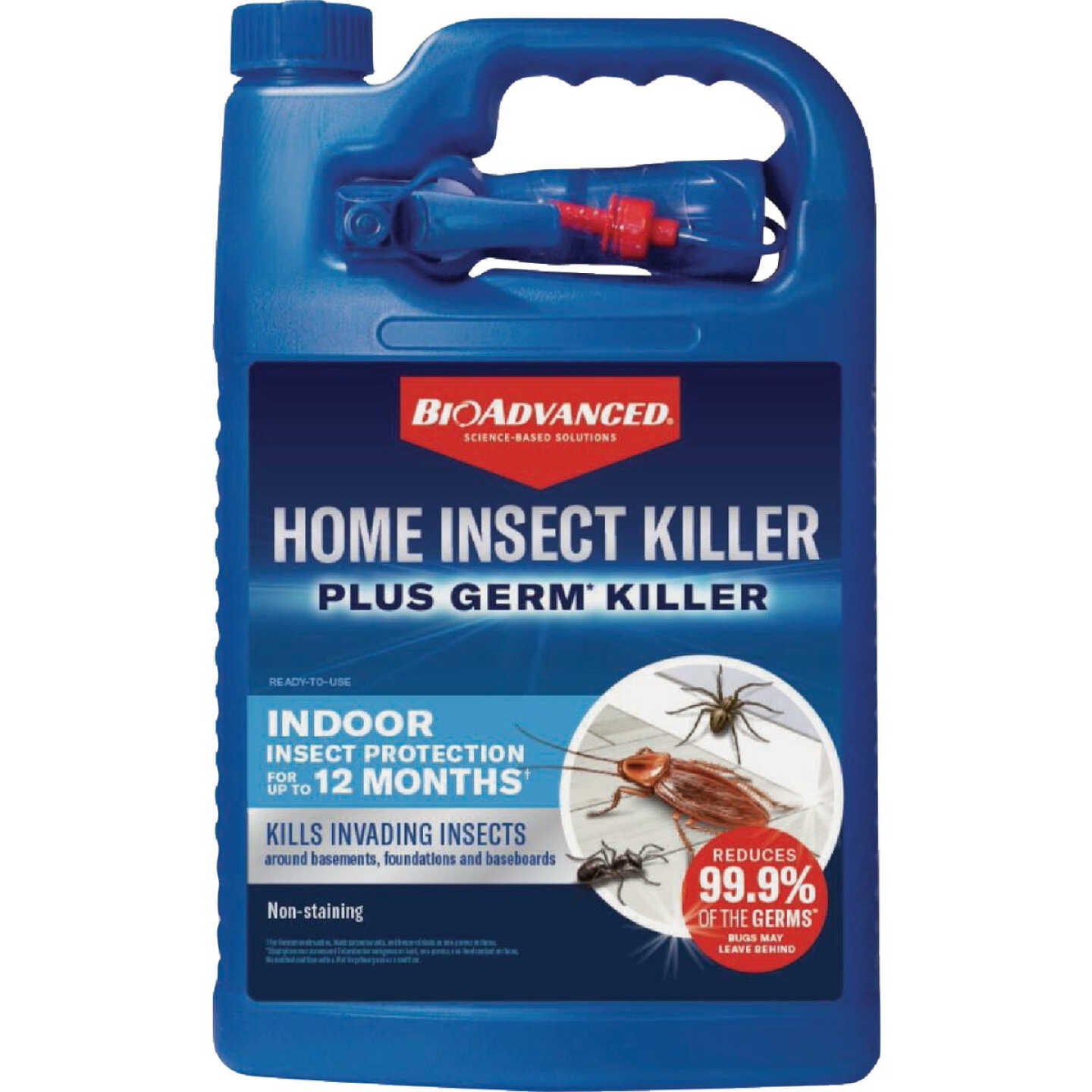 BioAdvanced 1 Gal. Ready To Use Trigger Spray Home Insect Killer Plus Germ Killer Image 1