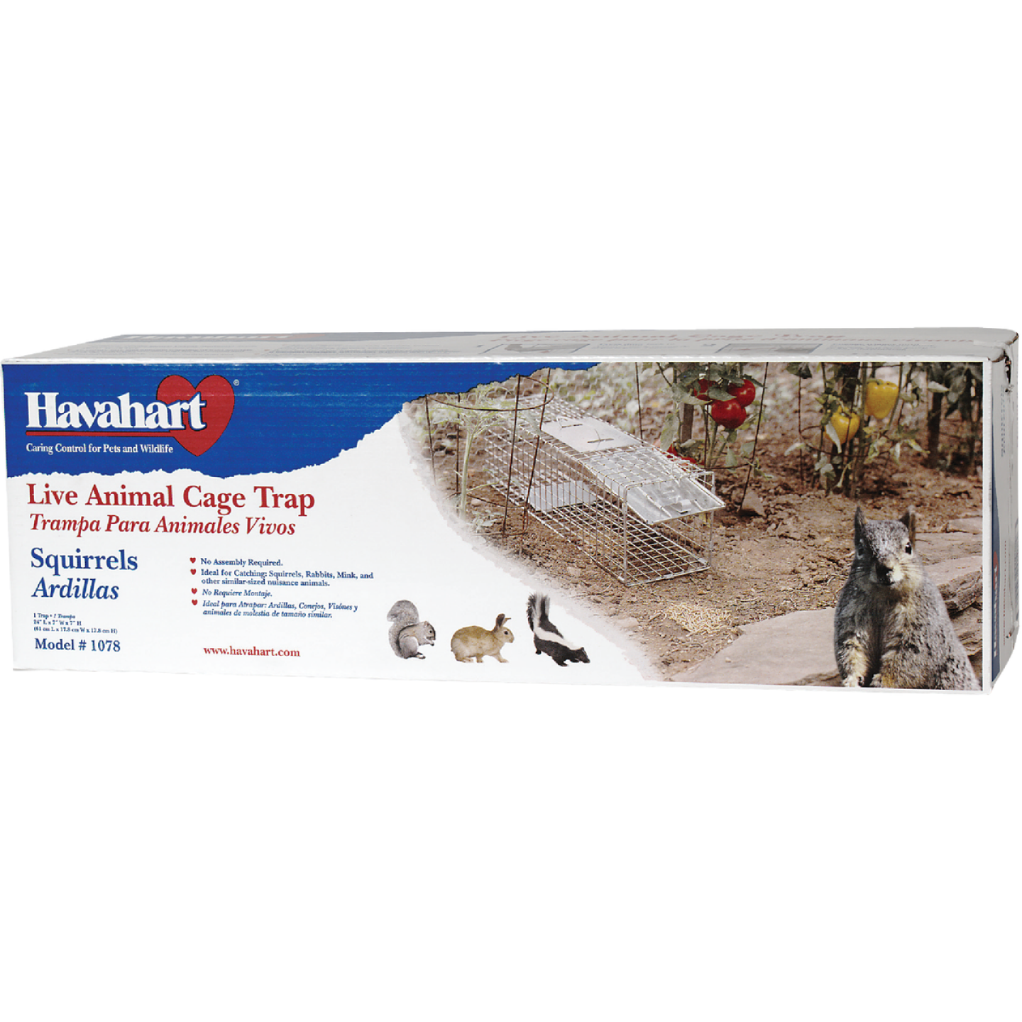 Havahart Professional Galvanized Steel 24 In. Medium Live Animal Trap Image 2