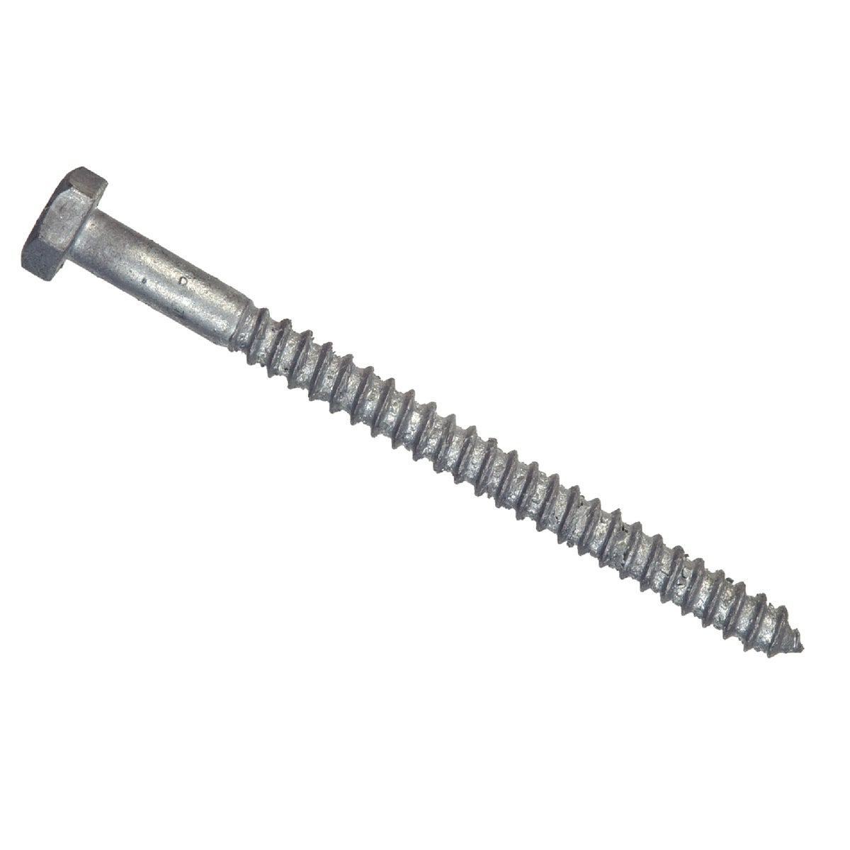 Hillman 1/2 In. x 8 In. Galvanized Hex Lag Screw (25-Count)