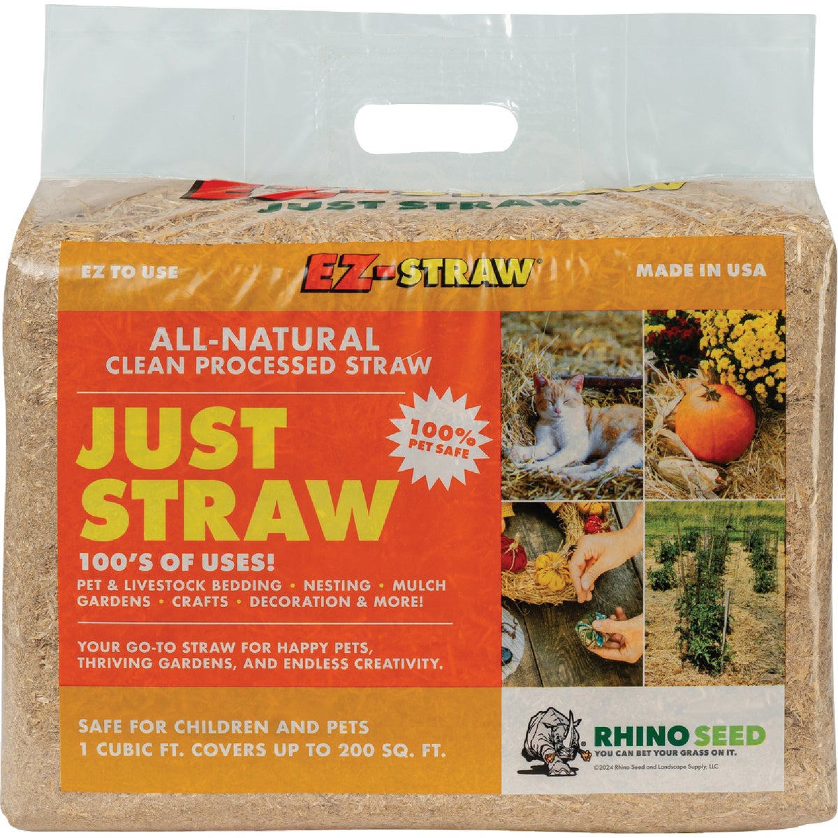 EZ Straw 1 Cu. Ft. Straw Image 2