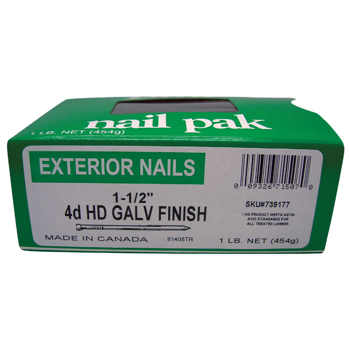 Do it 4d x 1-1/2 In. Hot Galvanized Finishing Nails (630-Count, 1 Lb.) Image 2