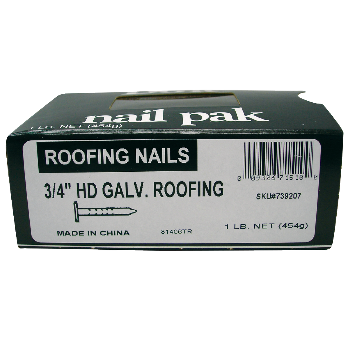 Do it 3/4 In. 11 ga Hot Galvanized Roofing Nails (315-Count, 1 Lb.) Image 2