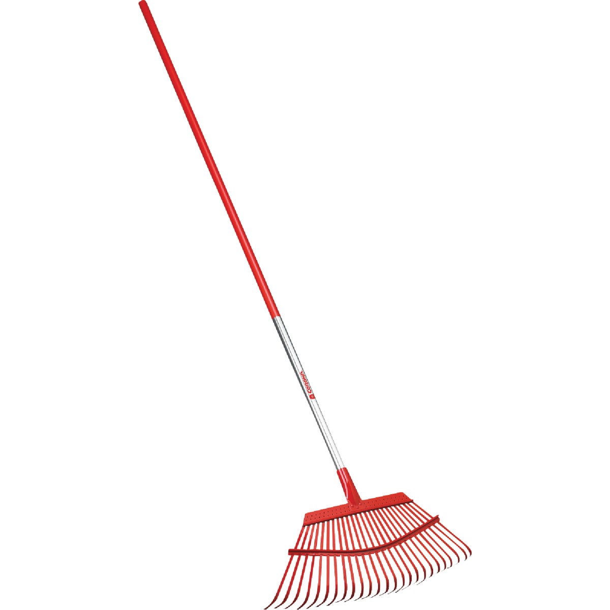 Corona 19 In. Steel Head Lawn and Leaf Rake with 54 In. Aluminum Handle (25-Tine)