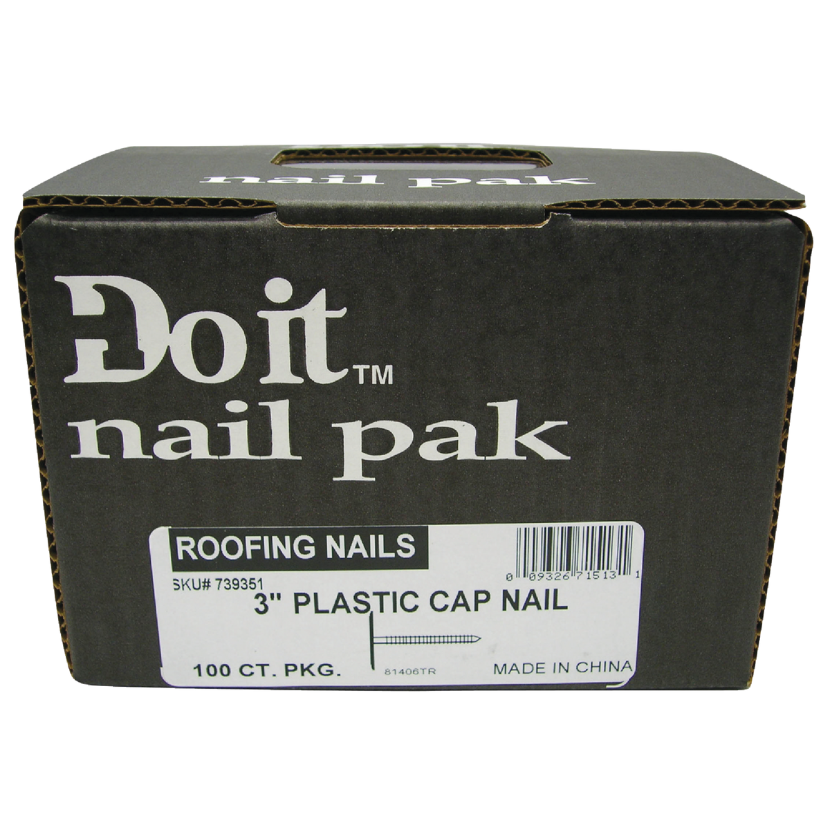 Do it 3 In. 11 ga Electrogalvanized Cap Nails (100-Count, 1 Lb.) Image 2