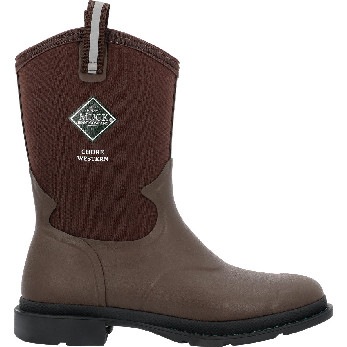 The Muck Boot Company Men's 8 Dark Brown Chore Western Mid Boot Image 7