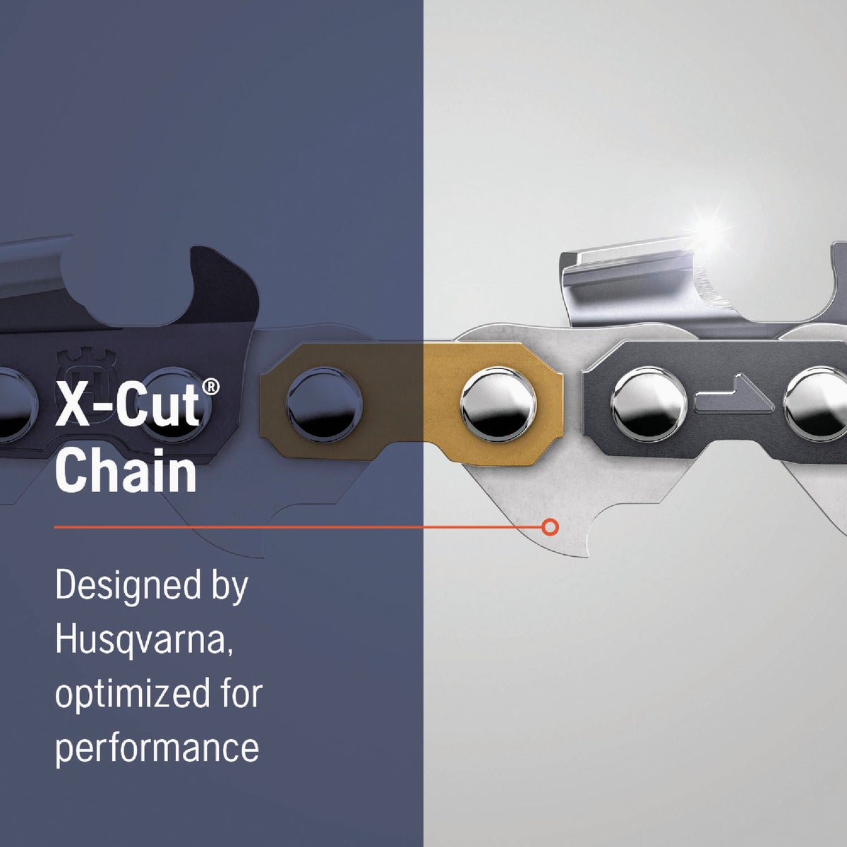Husqvarna X-Cut 24 In. 84-Link Chainsaw Chain Image 5