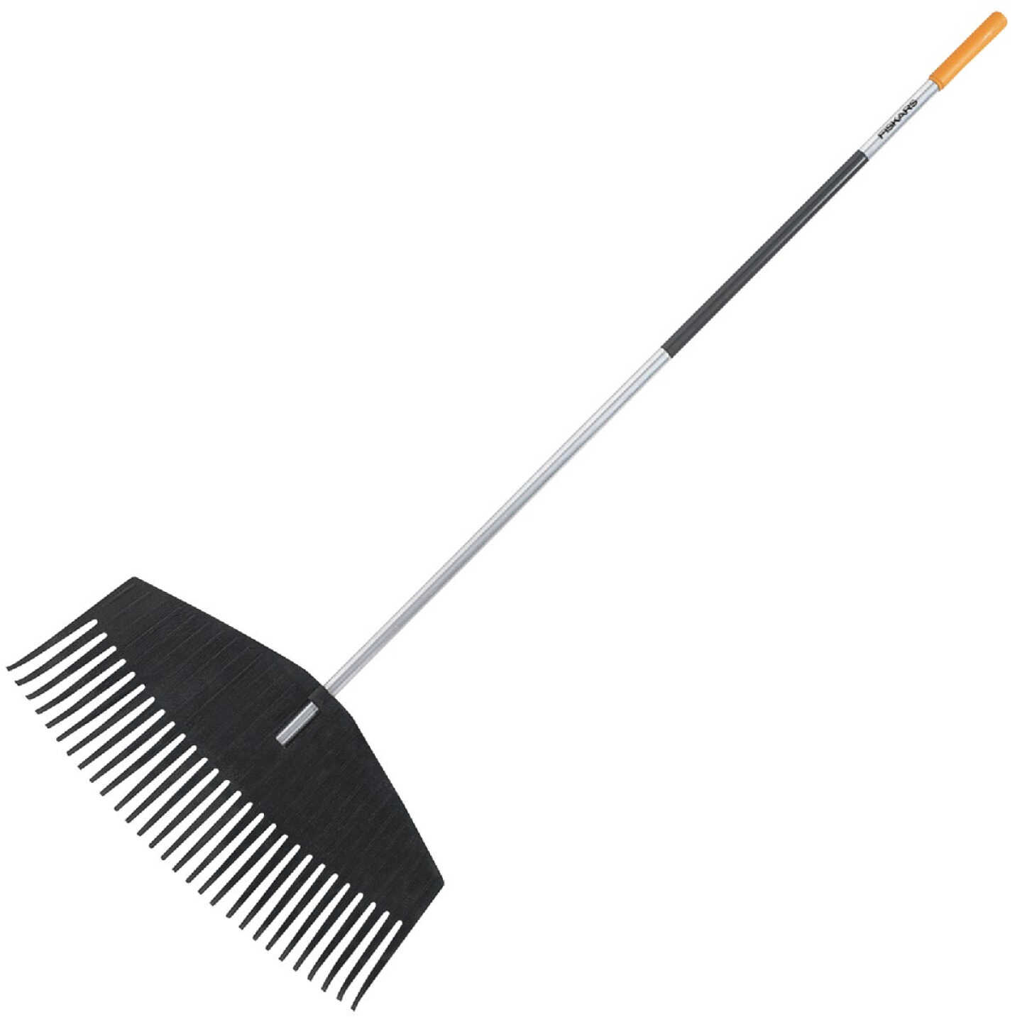 Fiskars 24 In. Poly Leaf Rake with 60 In. Aluminum Handle (29-Tine) Image 1