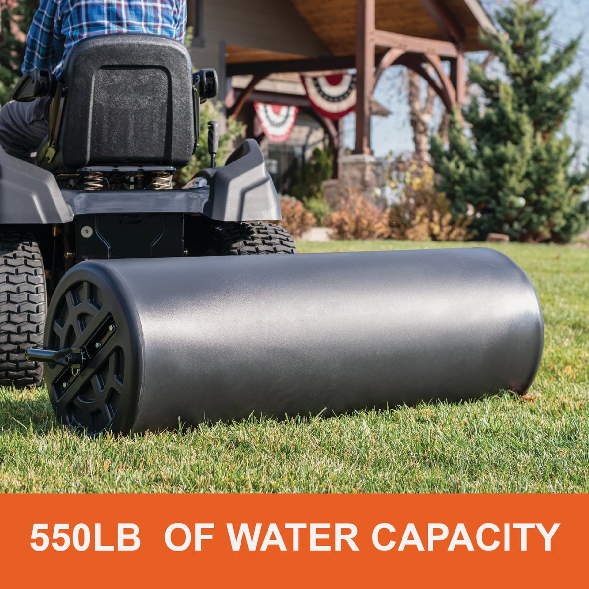 Agri-Fab 18 In. x 48 In. Poly Tow Roller Image 2