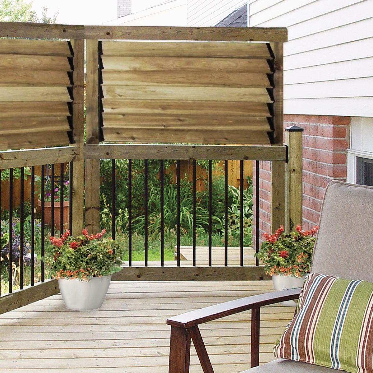Nuvo Iron Polyoxymethylene Black Louver System Image 3
