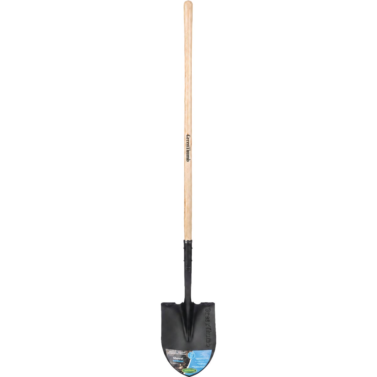 Green Thumb 44 In. Wood Handle Round Point Shovel