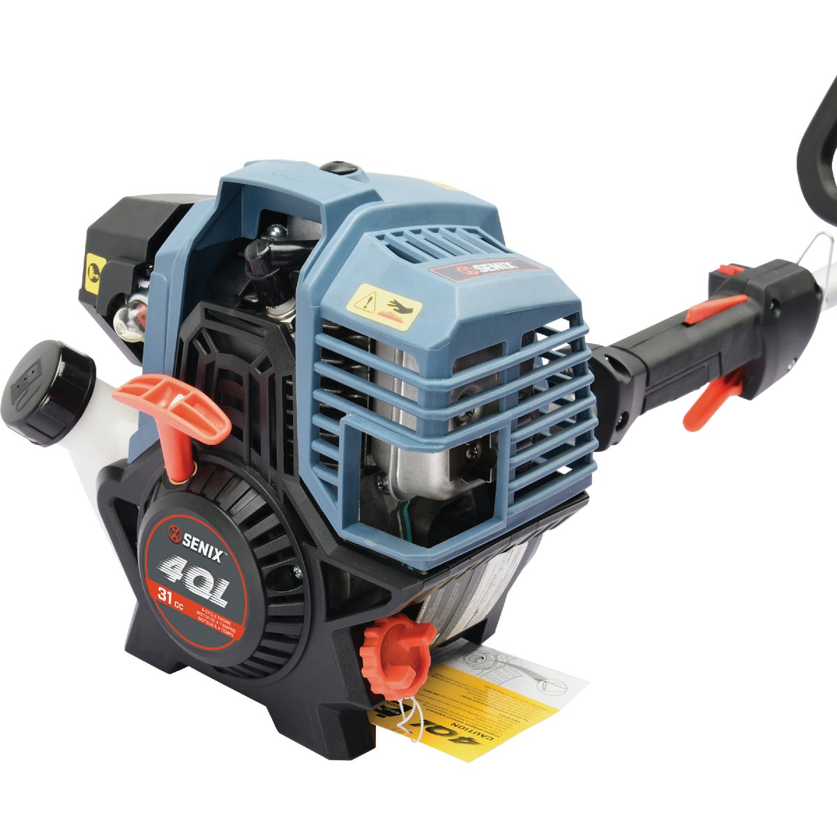 Senix 4QL 26.5cc 4-Cycle 17 In. Straight Shaft Gas Powered String Trimmer Image 4