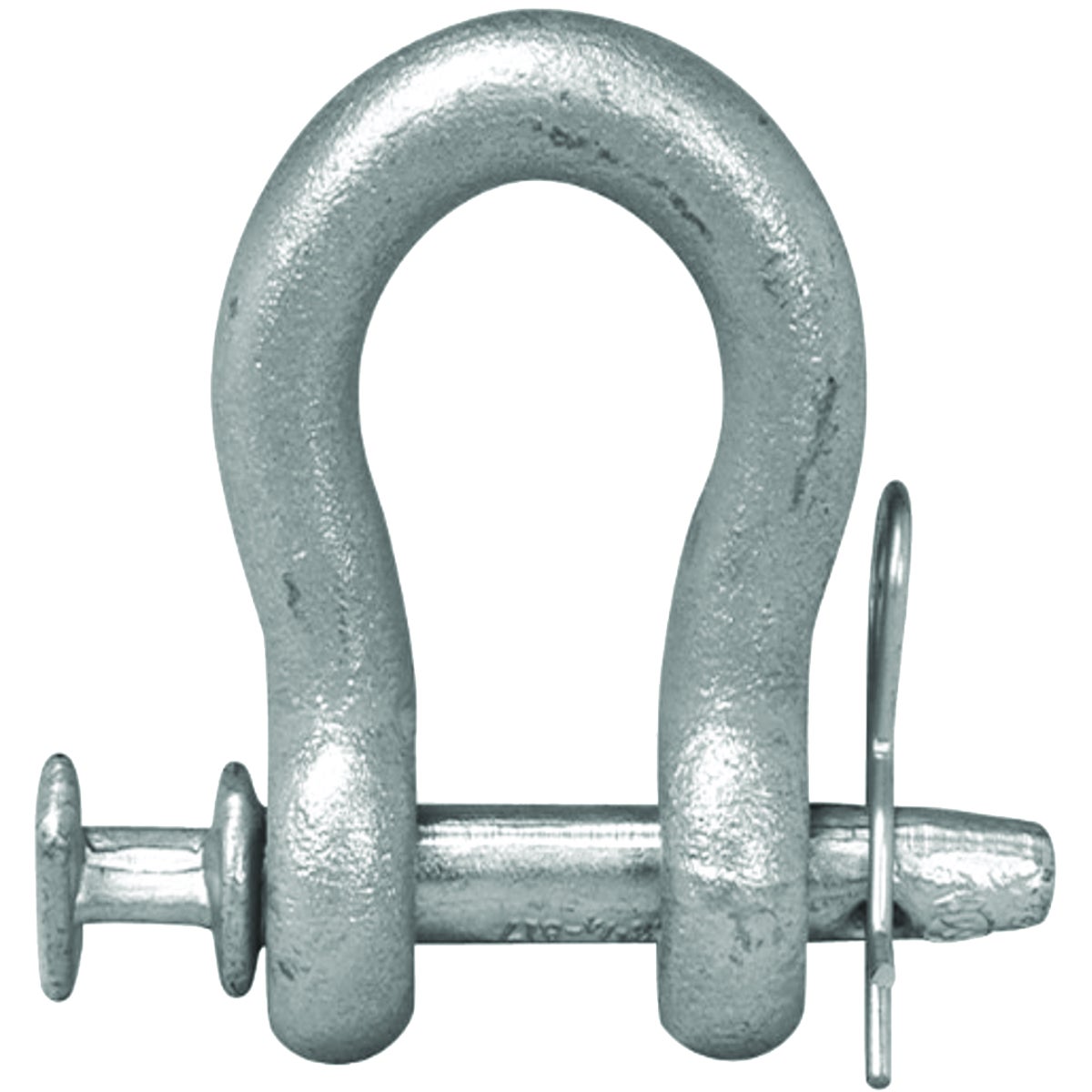 Campbell 7/8 In. Electro-Galvanized Long Body Straight Clevis Image 1