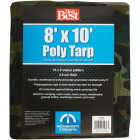 Do it Best Camo Woven 8 Ft. x 10 Ft. Medium Duty Poly Tarp Image 1