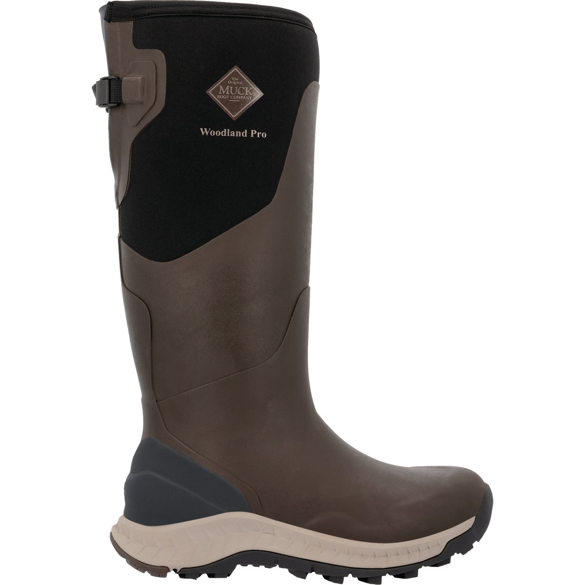 The Muck Boot Company Woodland Pro Men's Turkish Coffee Brindle Boot, Size 9 Image 5