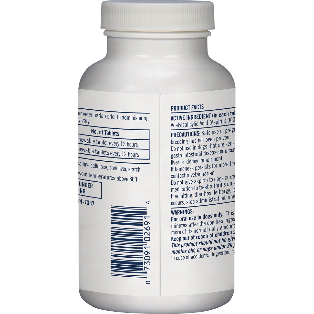 PetArmor 51 to 120 Lb. Canine Aspirin Tablets (120-Pack) Image 5