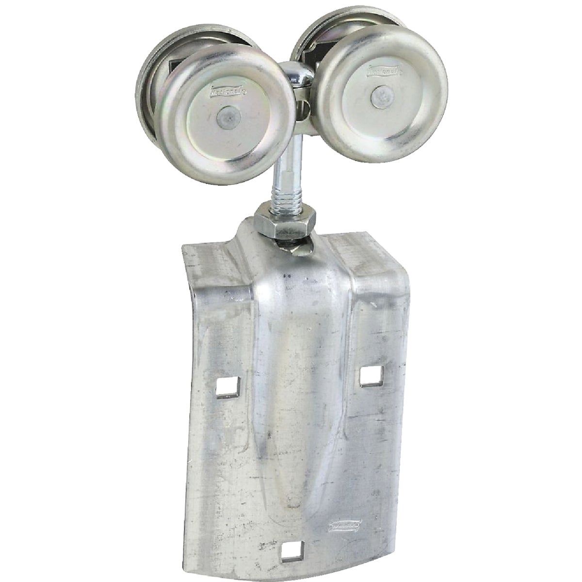 National Hardware Zinc-Plated Box Rail Sliding Door Strap Barn Door Hanger
